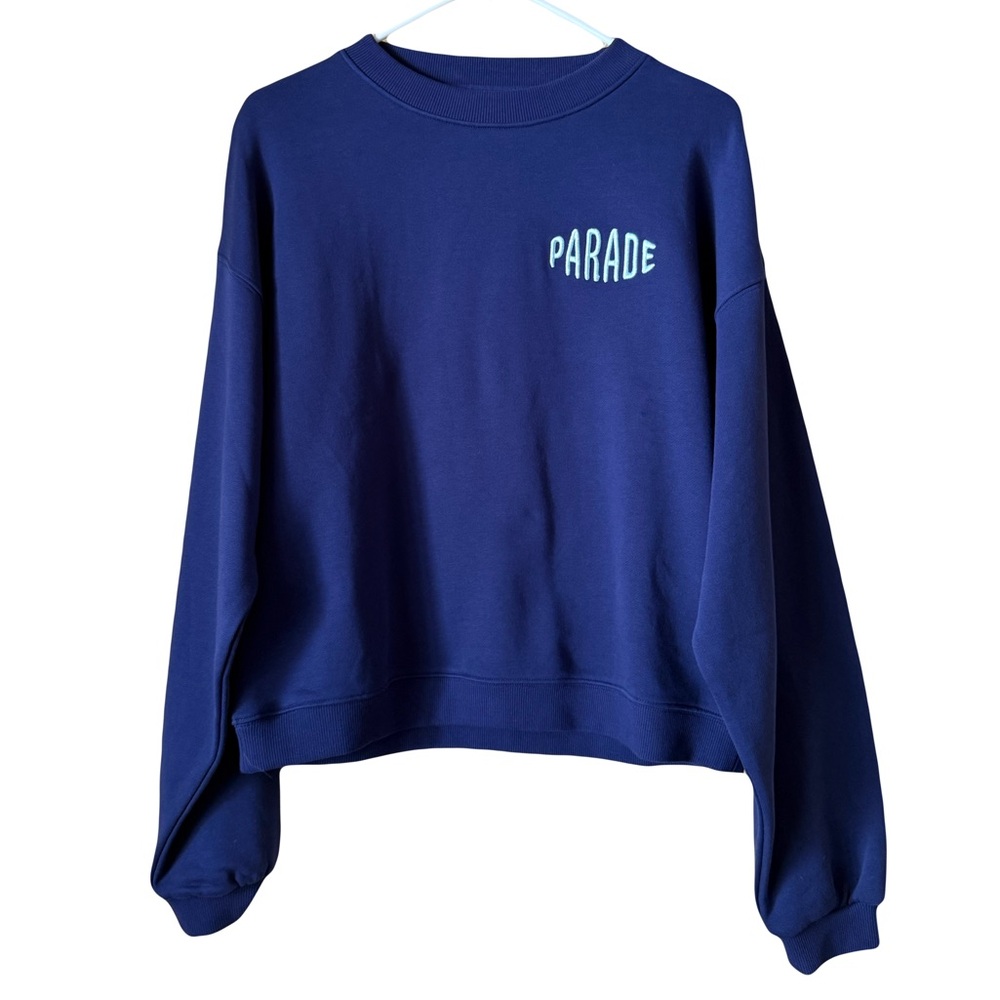 Parade blue sweatshirt